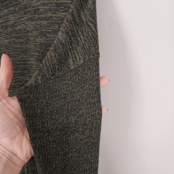 Rag & Bone/JEAN Amelie Long Sleeve Top Heathered Olive Size Small - Picture 6 of 11